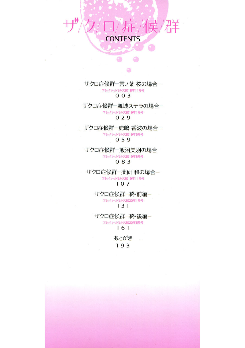 ザクロ症候群 2 ページ目