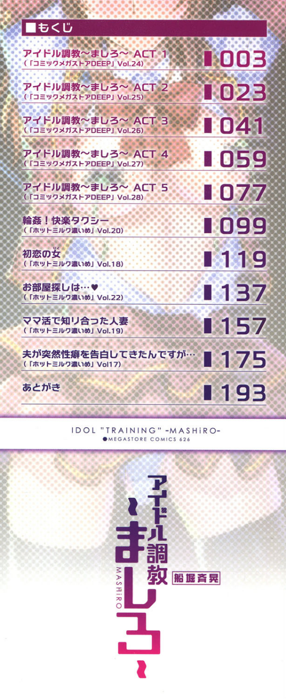 アイドル調教〜ましろ〜 2 ページ目
