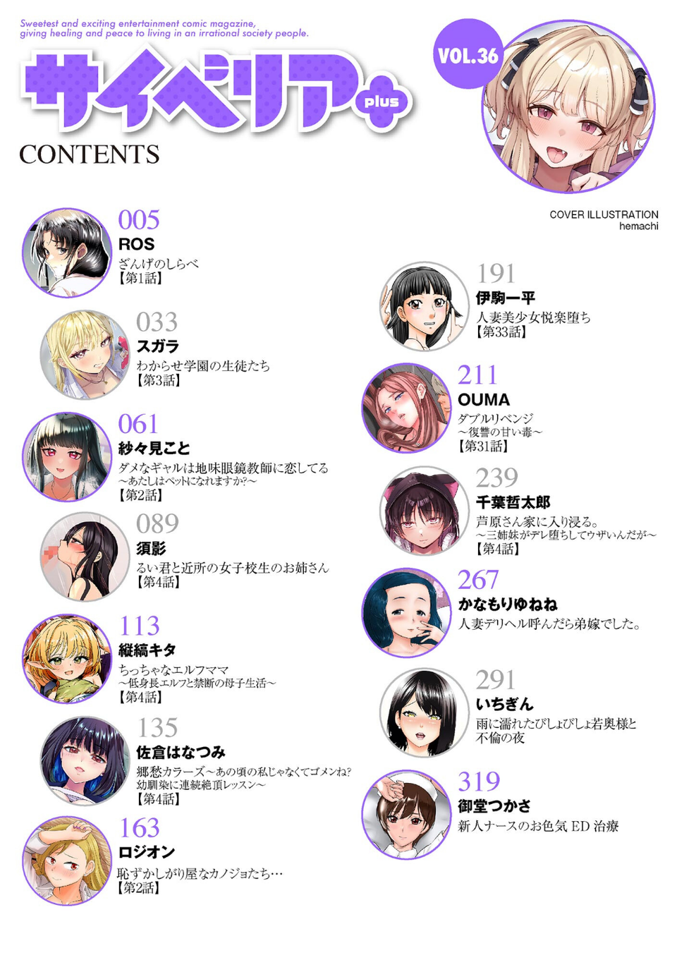 サイベリアplus Vol.36 2 ページ目