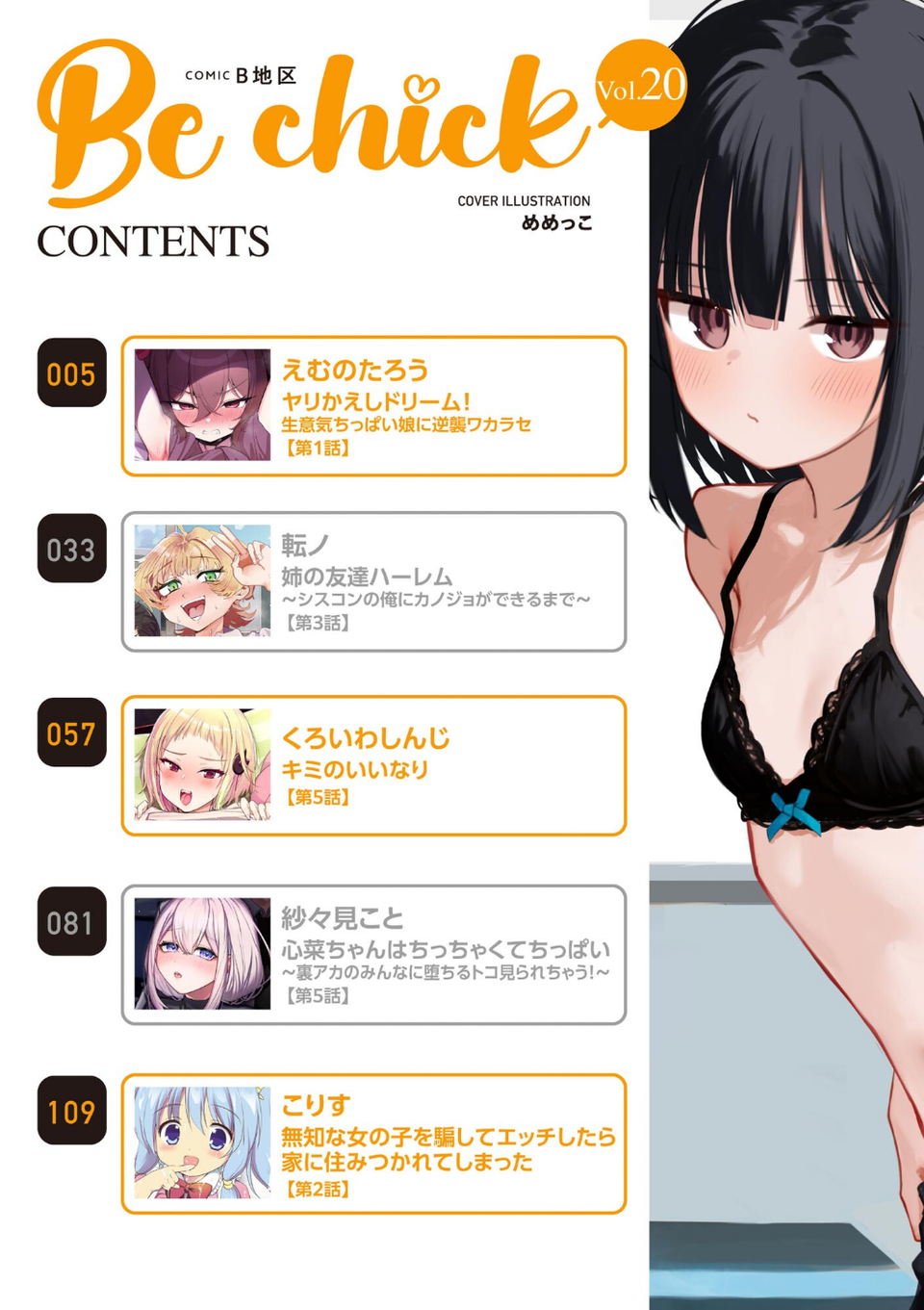 コミックB地区 Vol.20 2 ページ目
