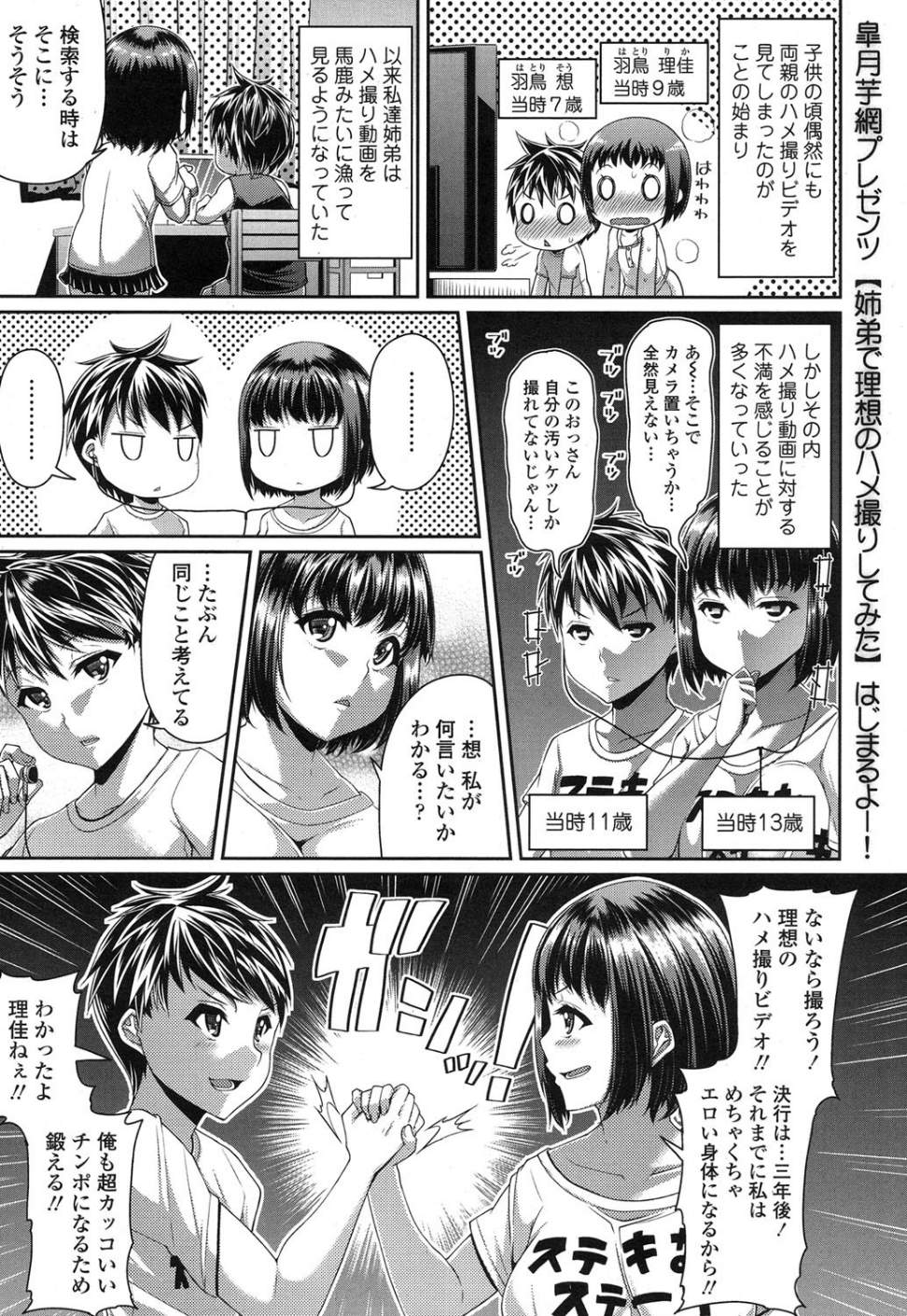 姉弟で理想のハメ撮りしてみた（単話）