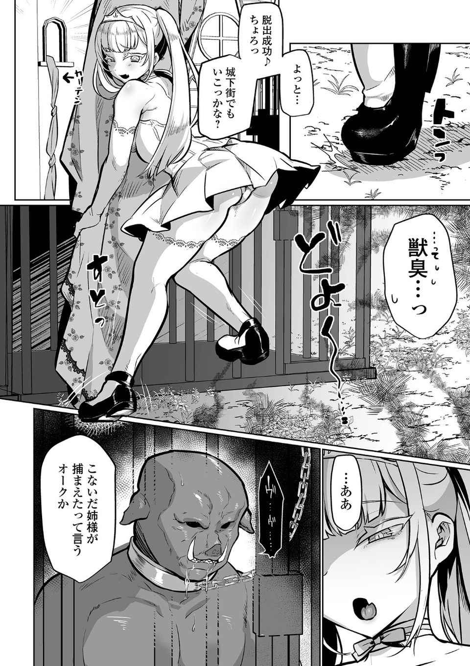 プリンセスは低級モンスターと愛し合う 12 ページ目