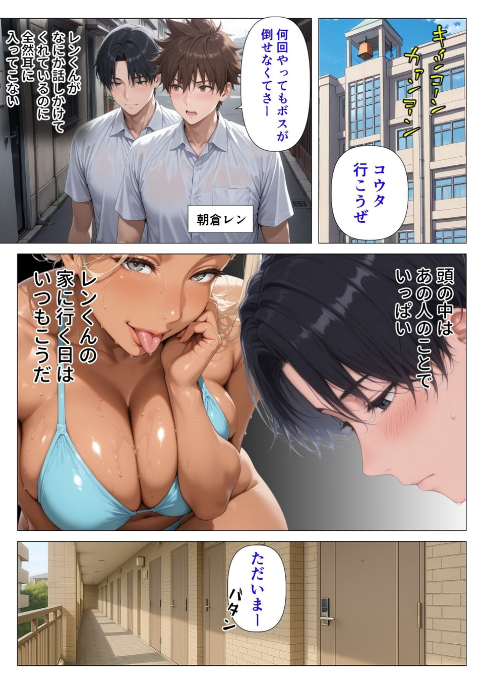【棒消し版】人妻マンションの性活 3 ページ目