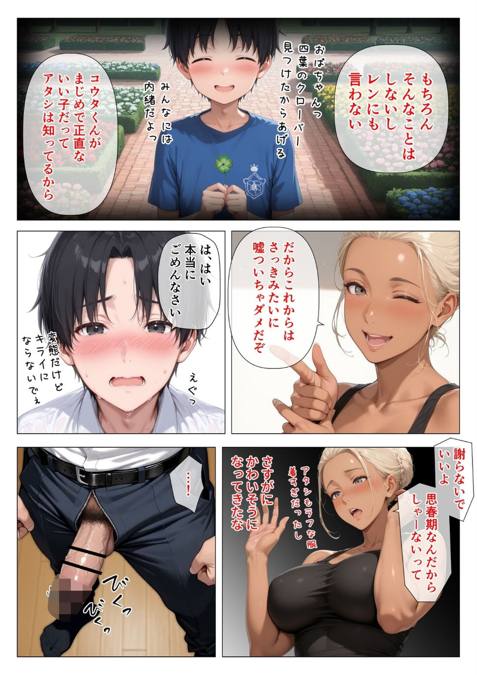 【棒消し版】人妻マンションの性活 14 ページ目