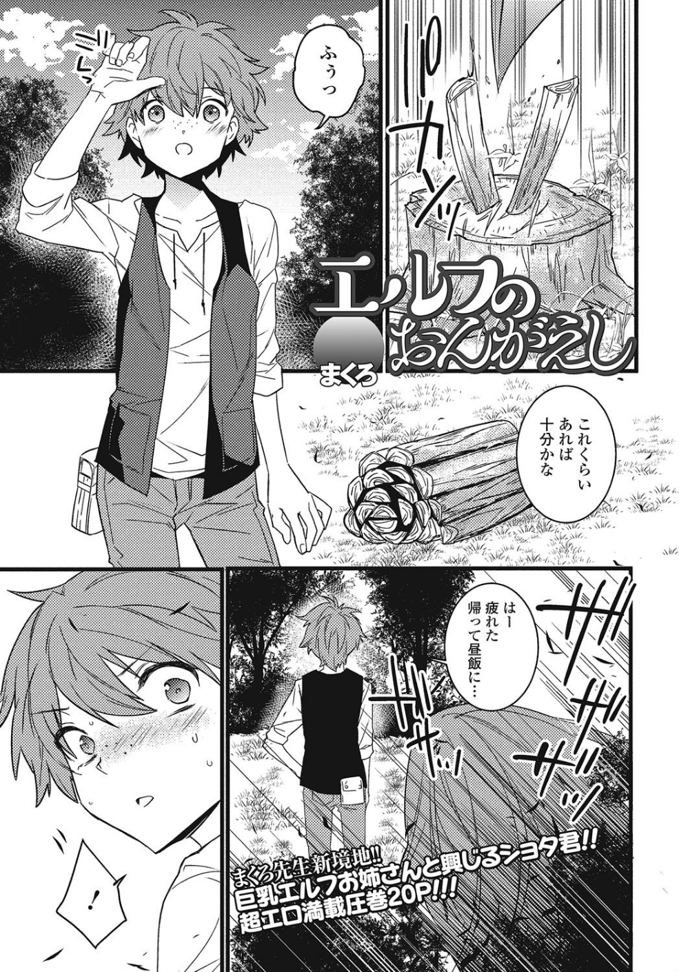 エルフのおんがえし(単話)
