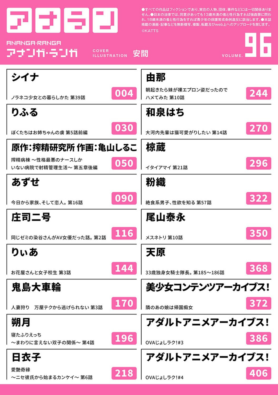 アナンガ・ランガ Vol.96 3 ページ目