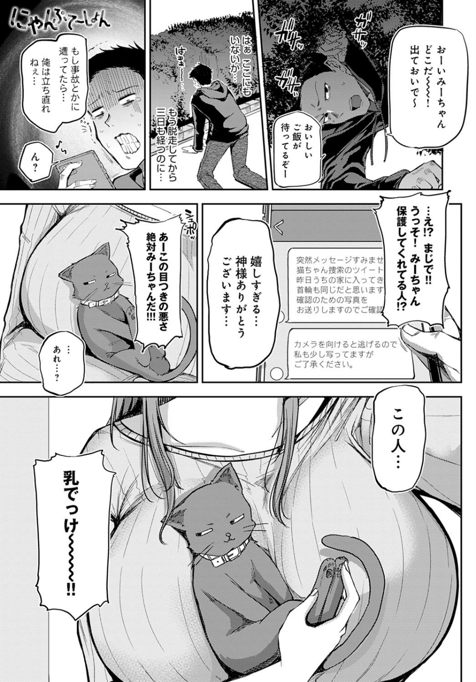 にゃんぷて〜しょん(単話) 1 ページ目