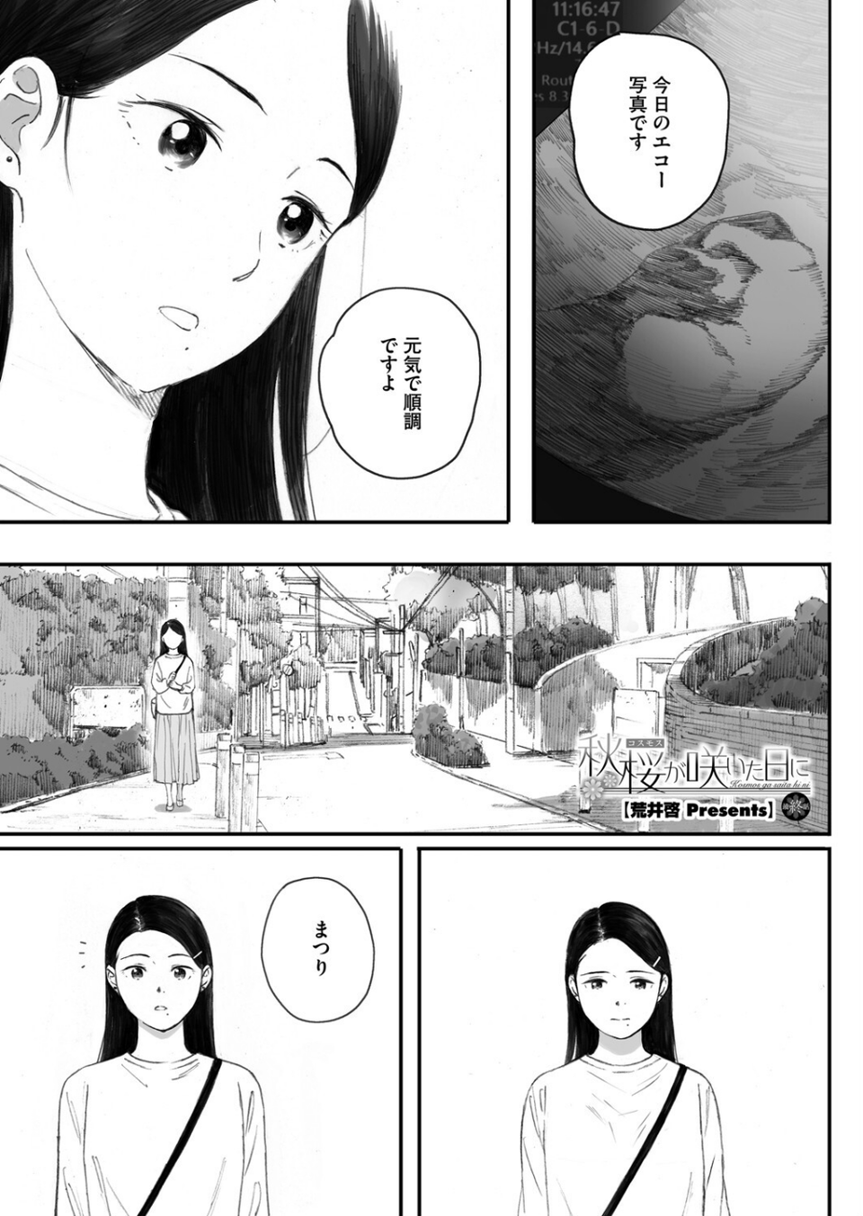 秋桜が咲いた日に（単話） 1 ページ目