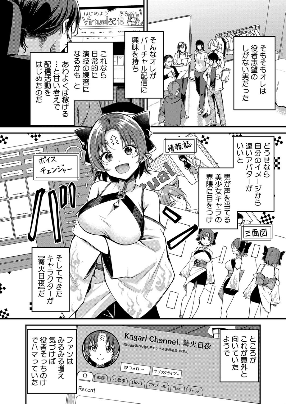 がいにょないだん(単話) 2 ページ目