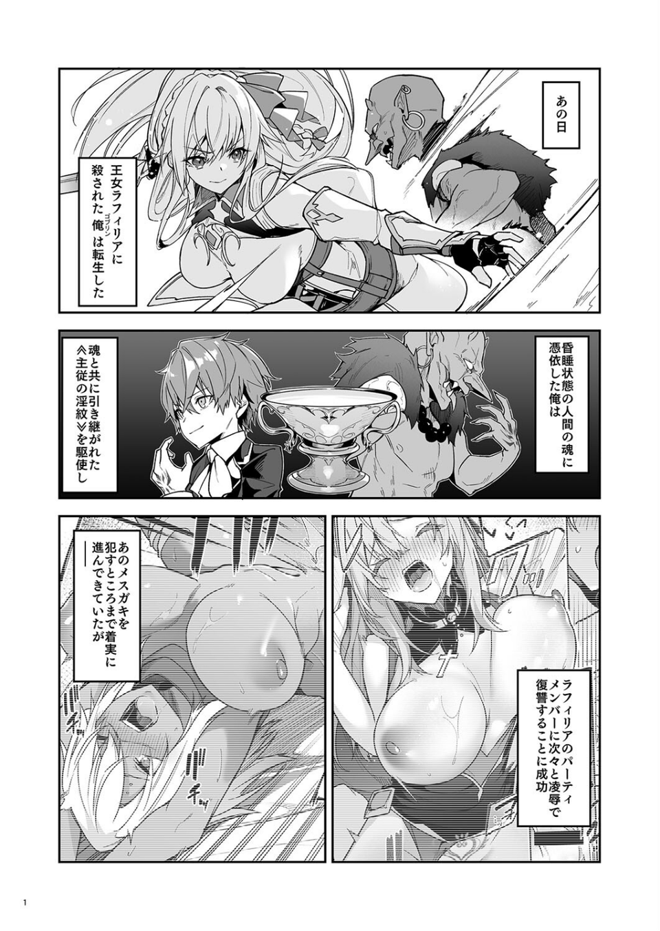 ゴブリンからはじめる世界征服2 1 ページ目