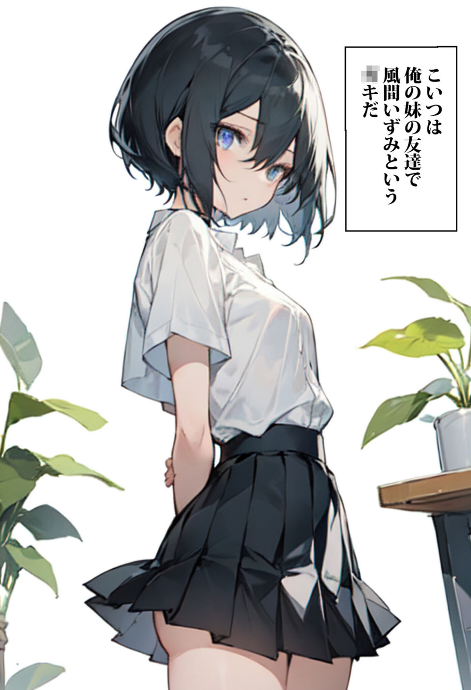 妹の友達が俺の部屋に来てマウント取ろうとするんでXXしてやった モザイク版 5 ページ目