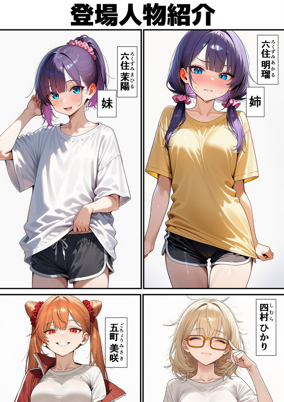 六住姉妹の露出騒動 モザイク版 3 ページ目