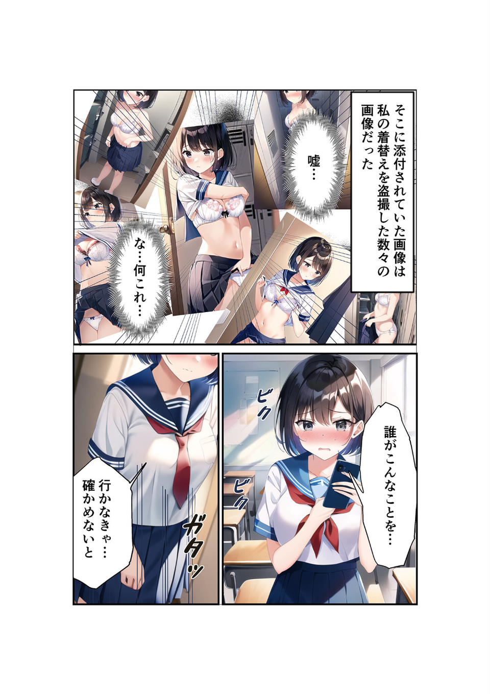 浅石来海の受難（総集編） モザイク版 6 ページ目