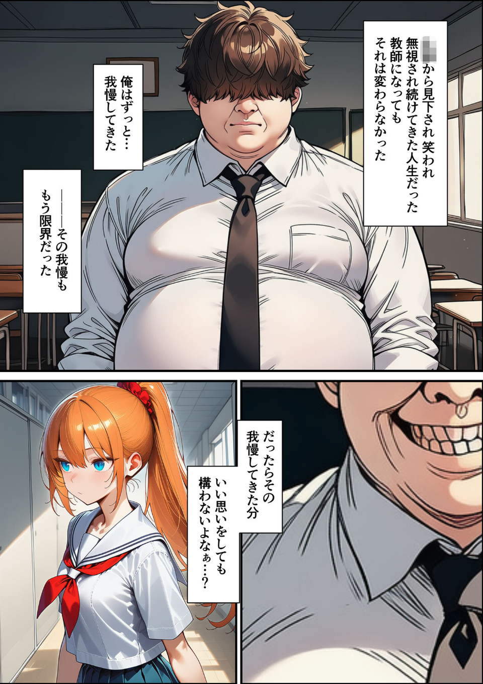 瑠璃川姉妹の羞恥被害 モザイク版 7 ページ目