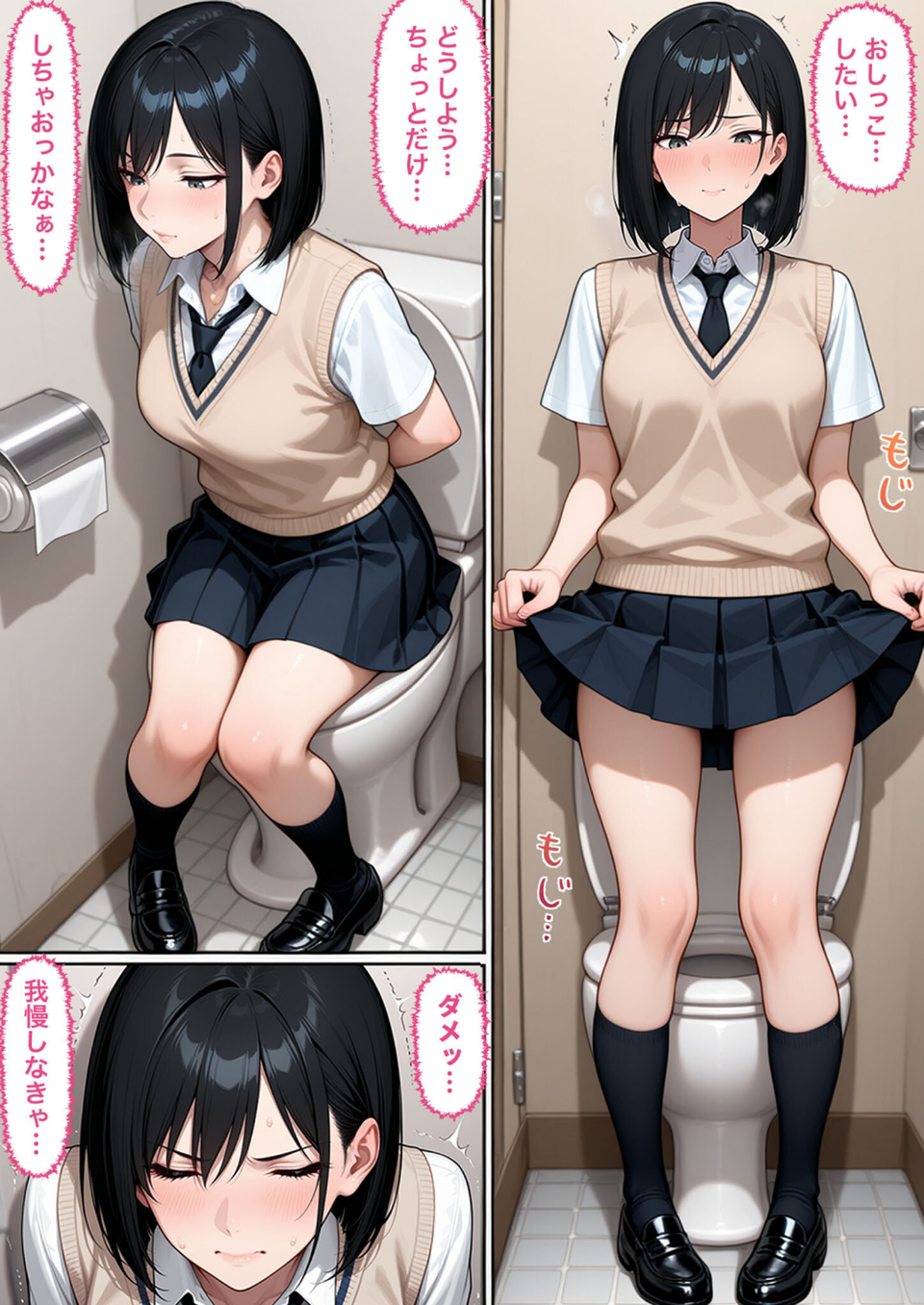 義妹が生意気だったので、制服着衣でセックス漬けにしてやった  モザイク版（単話） 3 ページ目