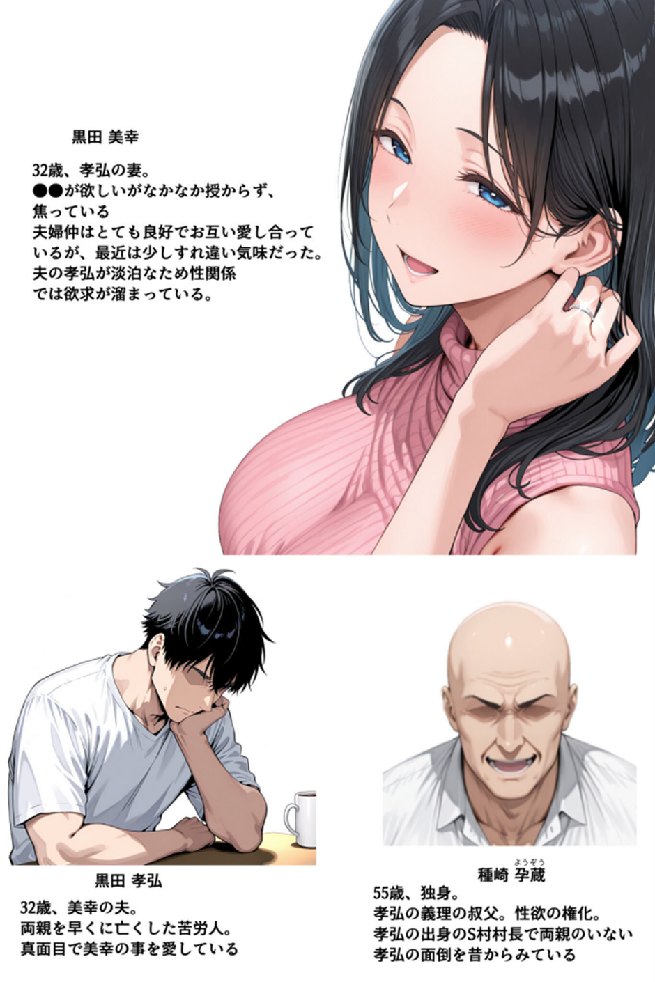 ●●を欲しがる俺の妻がなぜかドスケベ巫女服でNTRれた件 モザイク版 3 ページ目