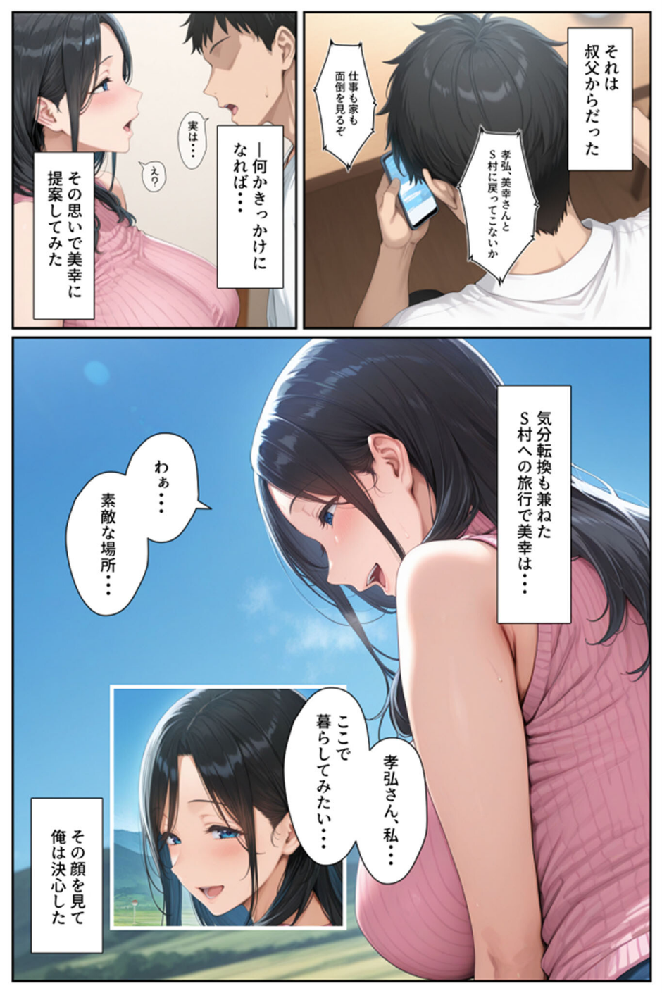 ●●を欲しがる俺の妻がなぜかドスケベ巫女服でNTRれた件 モザイク版 7 ページ目