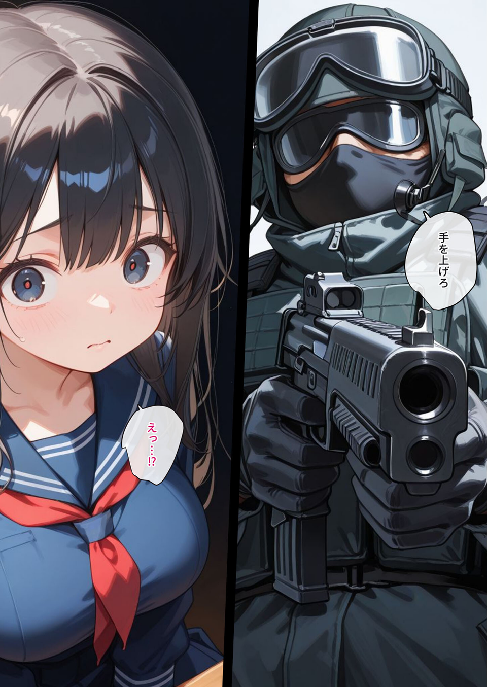 学園を占拠したテロリストがド変態だったら モザイク版（単話） 5 ページ目
