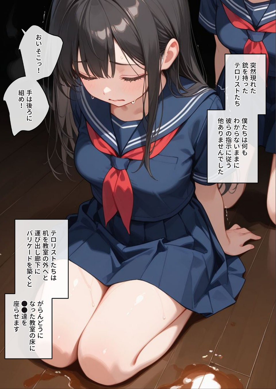 学園を占拠したテロリストがド変態だったら モザイク版（単話） 6 ページ目