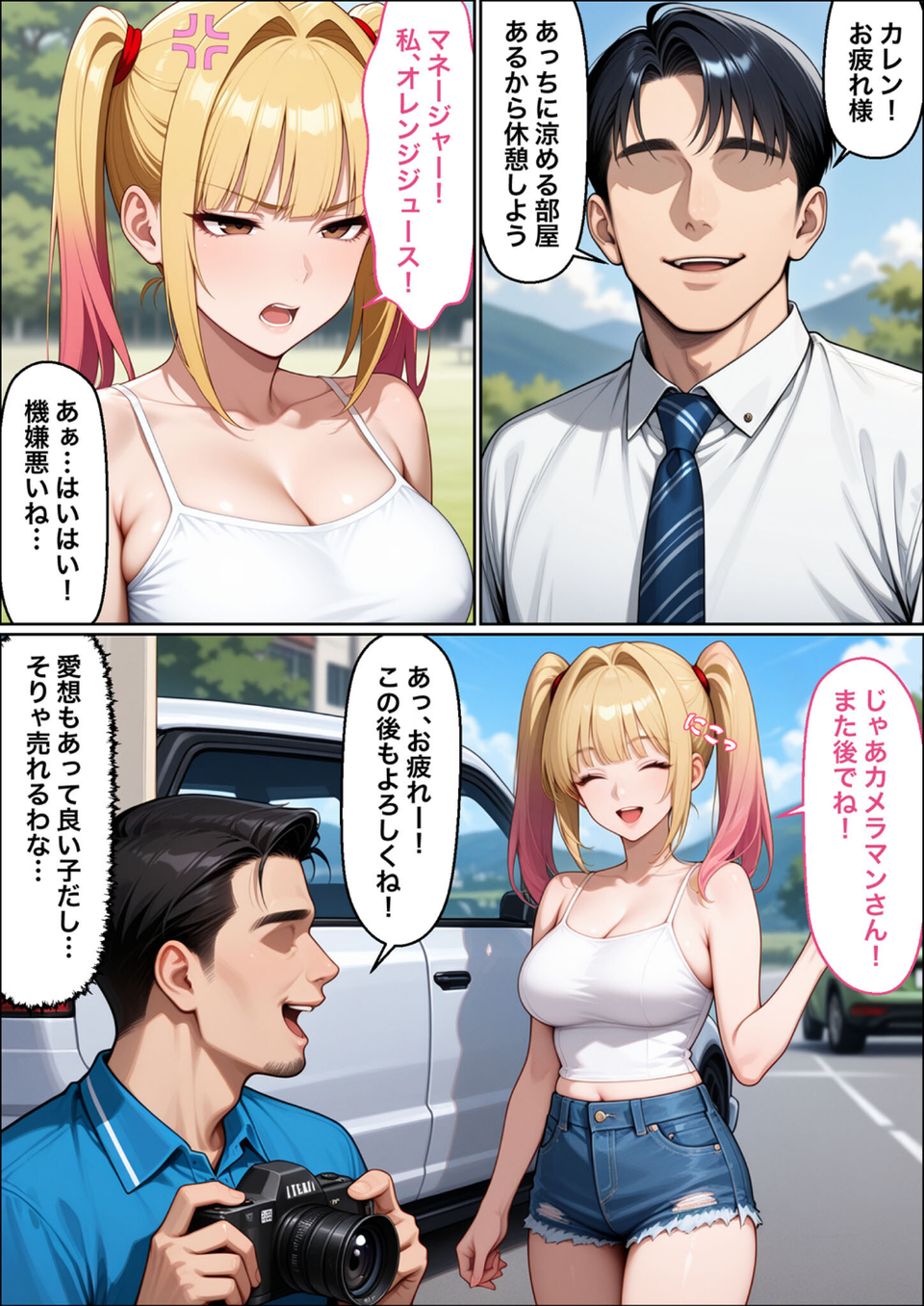脚コキだけで絶対にセックスさせないクソ生意気義妹に我慢できず全部の穴を●●してやった結果 モザイク版 7 ページ目