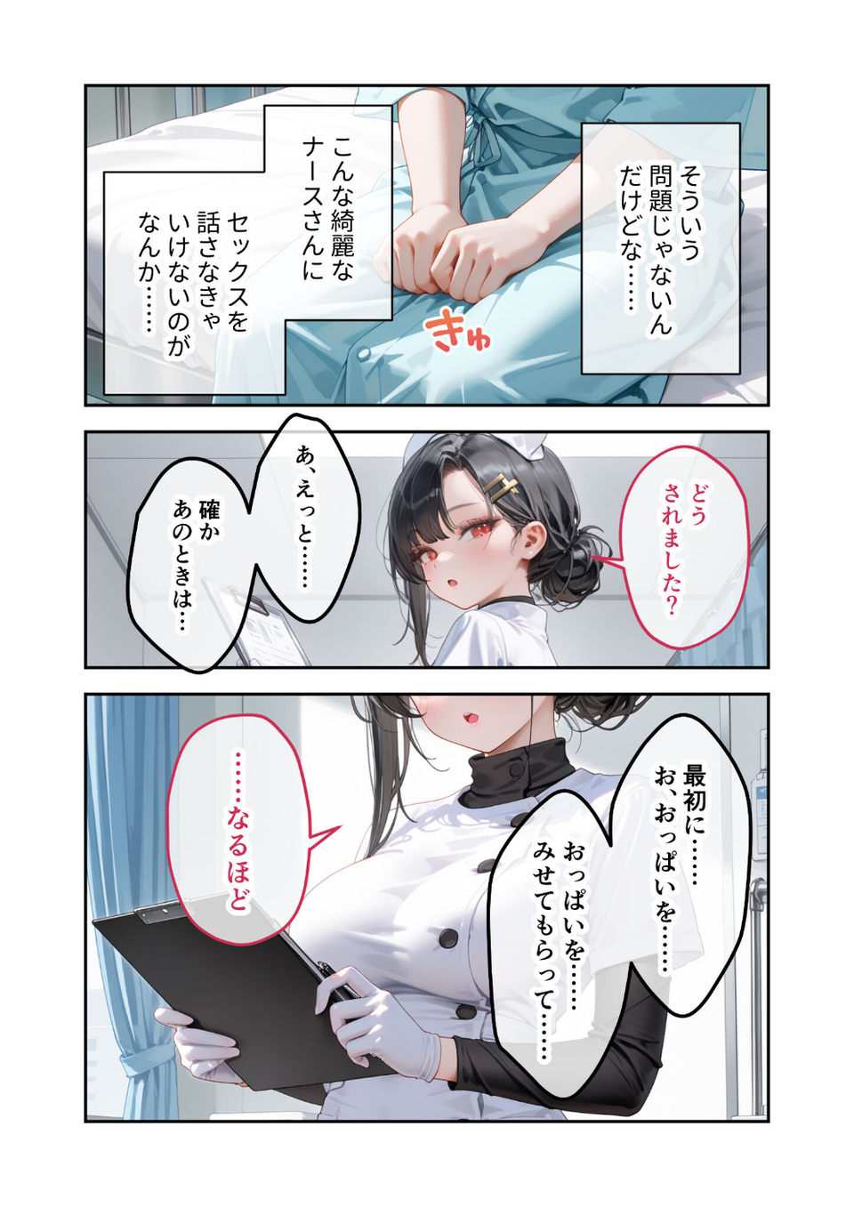 童貞撲滅！セックス・クリニック（2）〜白衣の天使に痴療された僕の童貞〜 モザイク版 14 ページ目