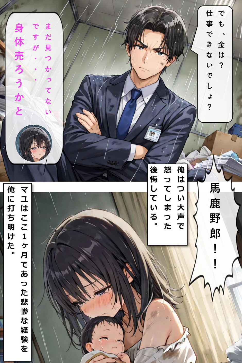 レ○プされていた少女を保護したら花嫁になった話 モザイク版 11 ページ目
