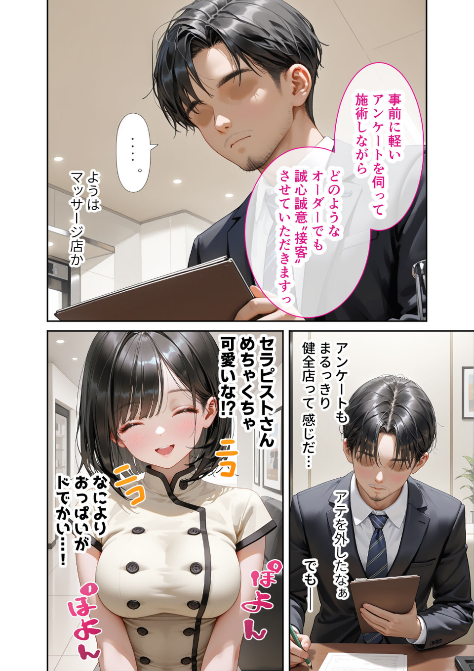 究極のSEXセラピー 〜何でも望みを叶えてくれるHなセラピスト〜 第1話 8 ページ目