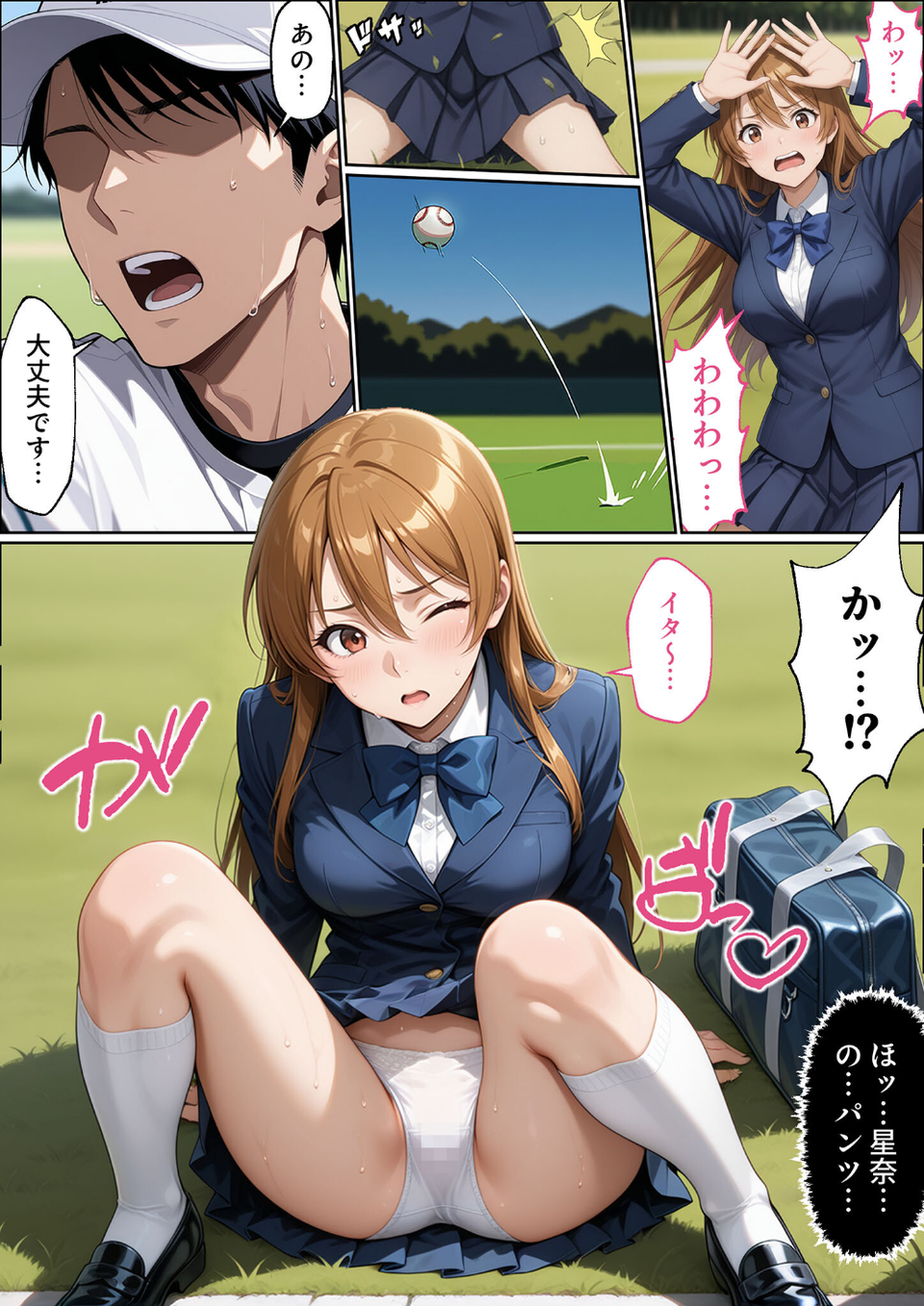 彼女がこの家で兄とオヤジに抱かれている事を俺はまだ知らない。 モザイク版 4 ページ目