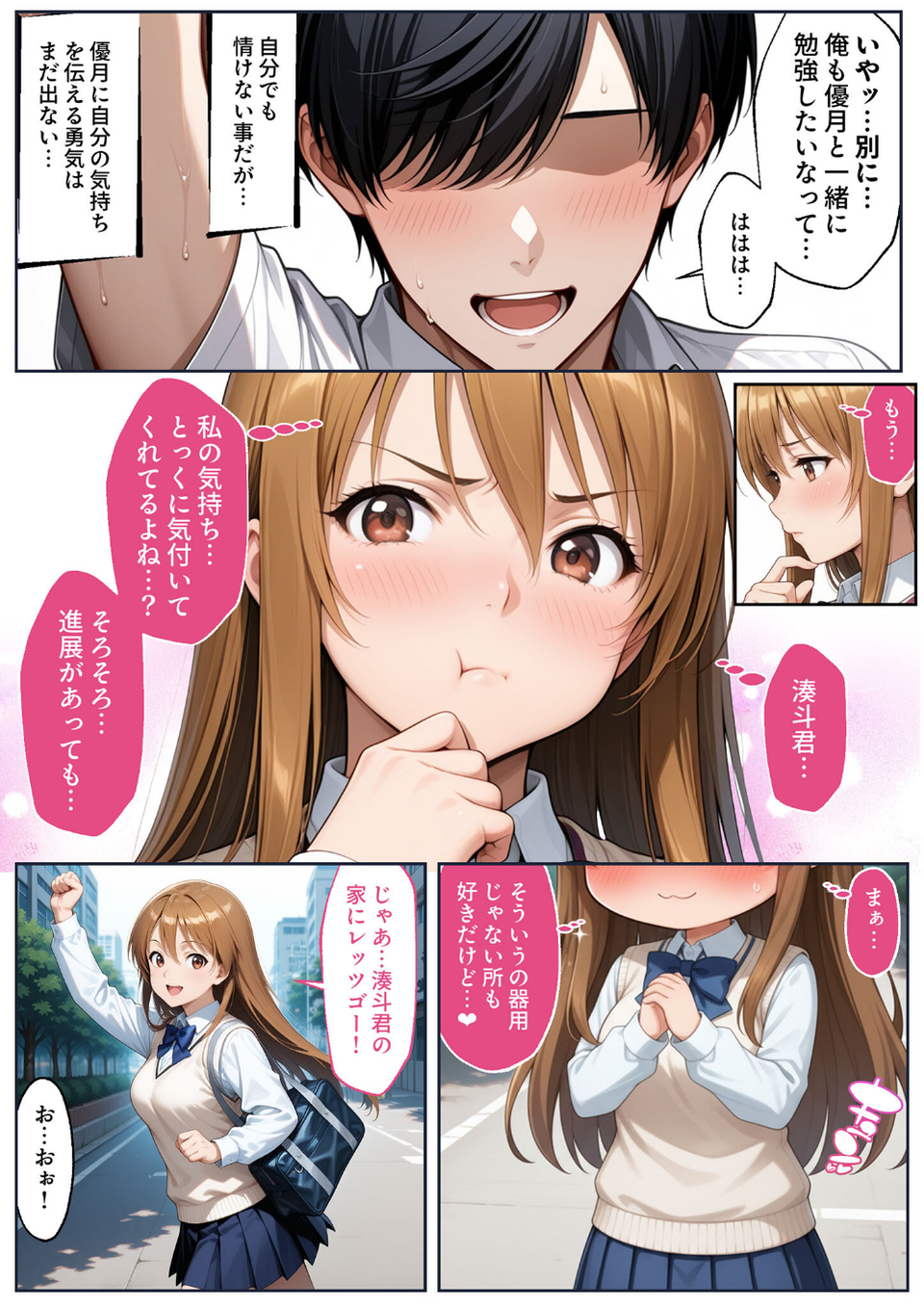 彼女がこの家で兄とオヤジに抱かれている事を俺はまだ知らない。 モザイク版 10 ページ目