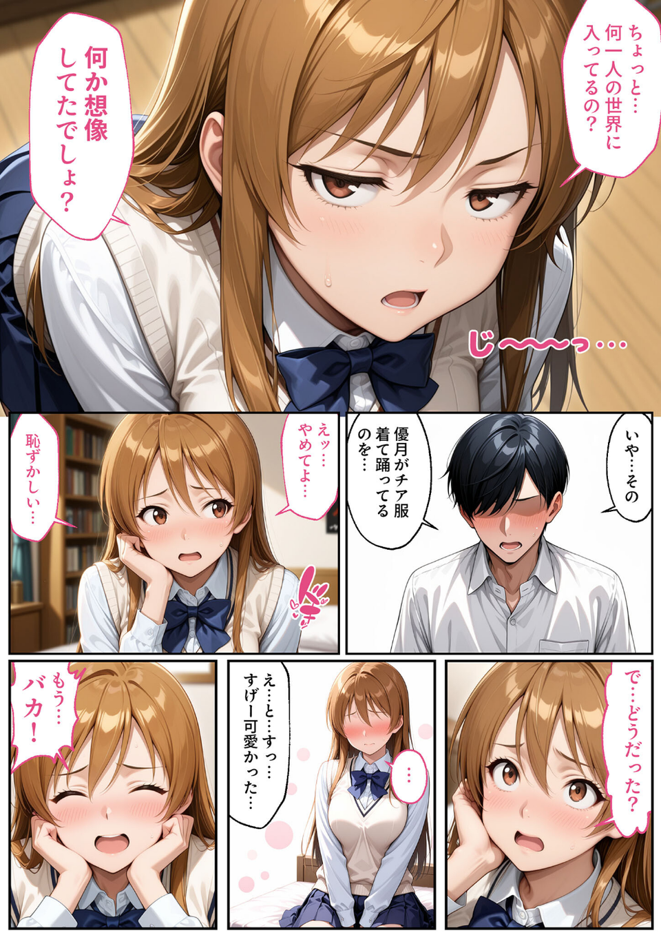 彼女がこの家で兄とオヤジに抱かれている事を俺はまだ知らない。 モザイク版 16 ページ目