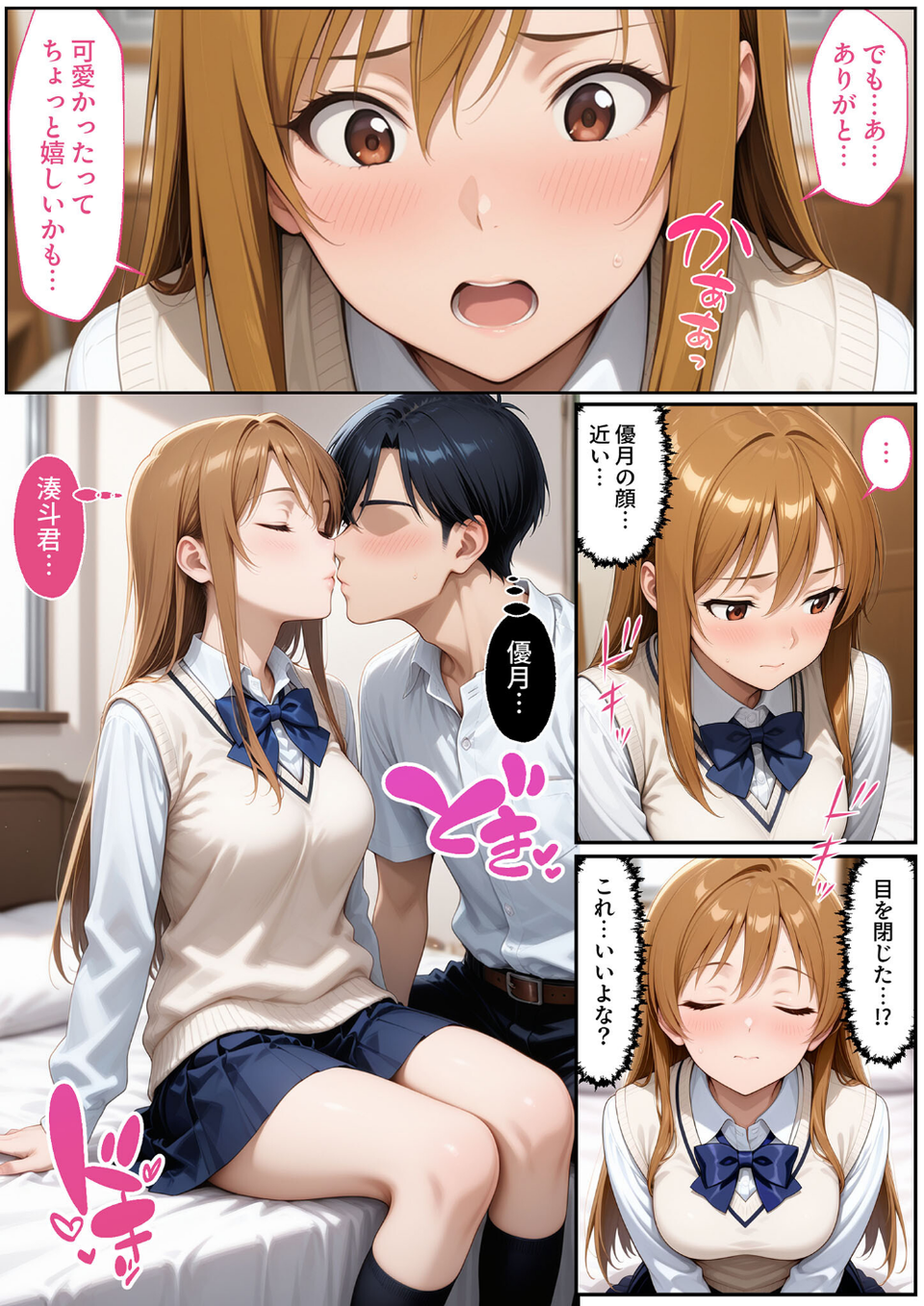 彼女がこの家で兄とオヤジに抱かれている事を俺はまだ知らない。 モザイク版 17 ページ目