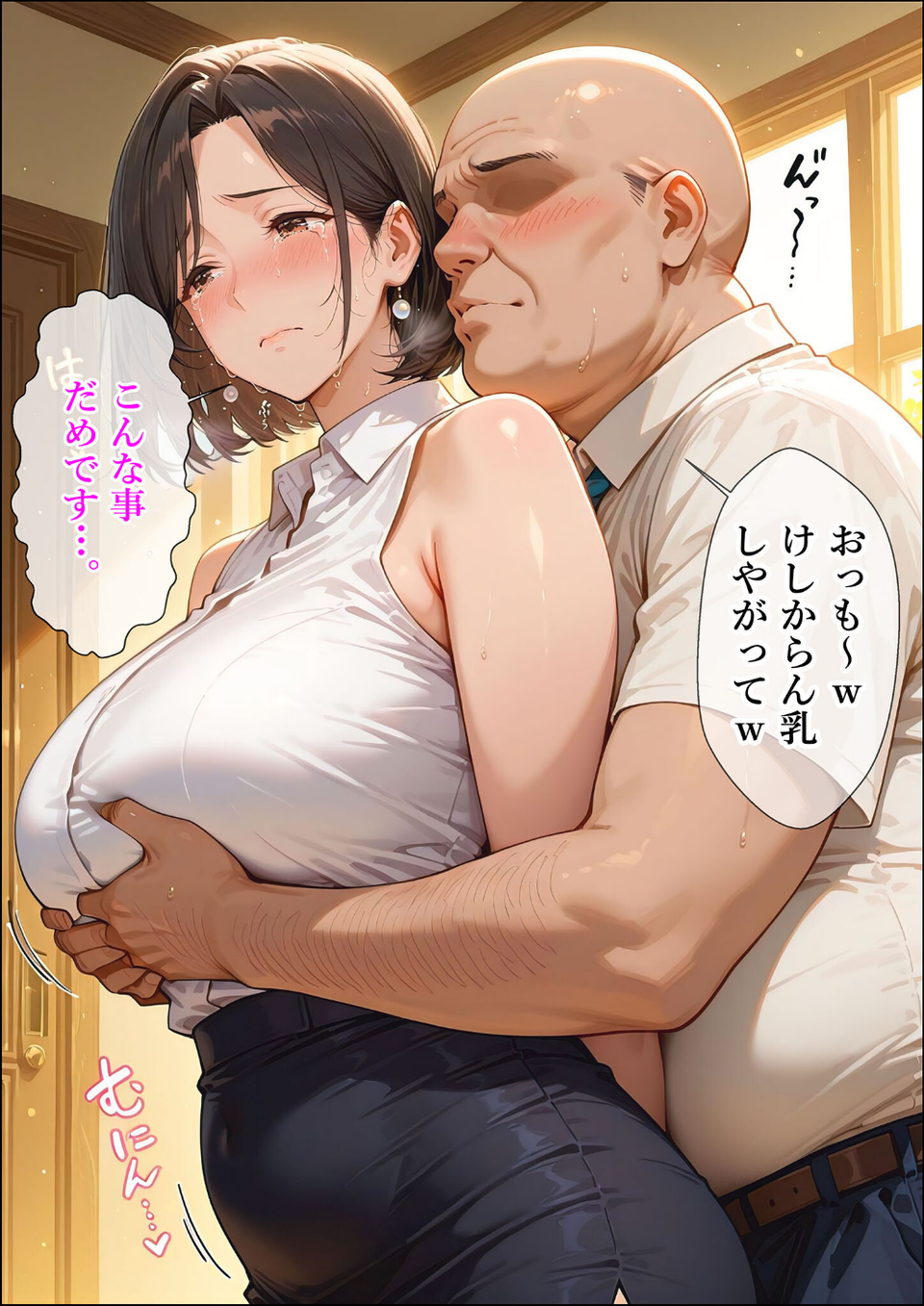 人妻限定アパート 202号室 吉村花苗 〜大家のペットになった日編〜 モザイク版 20 ページ目