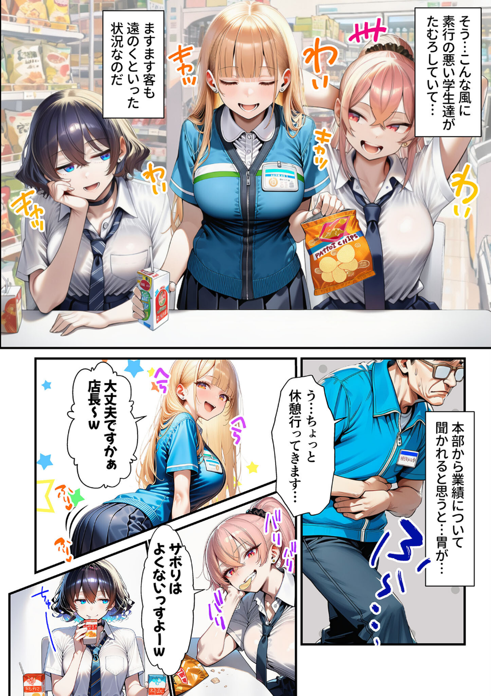 人質ライブ配信 モザイク版 8 ページ目