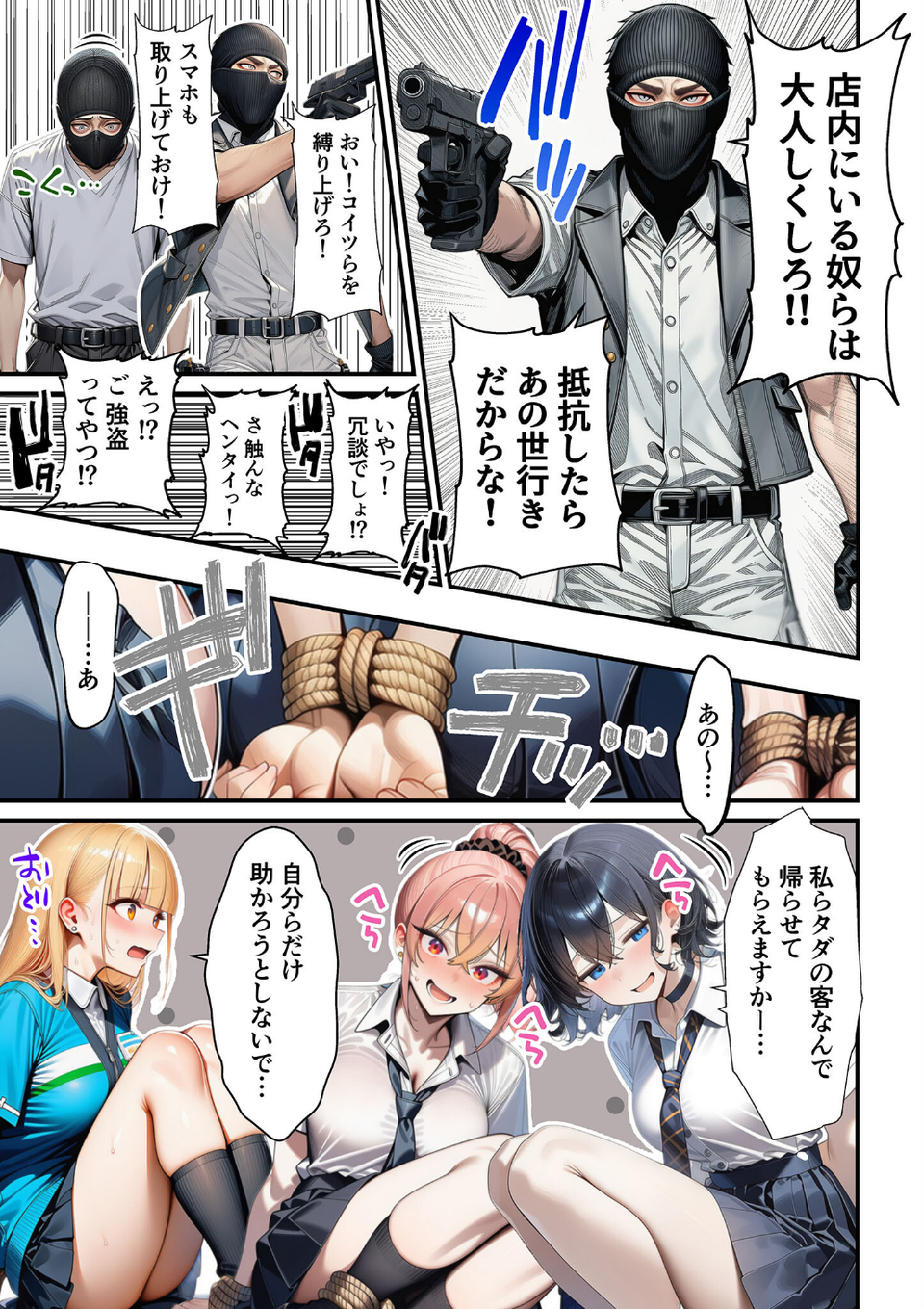 人質ライブ配信 モザイク版 12 ページ目