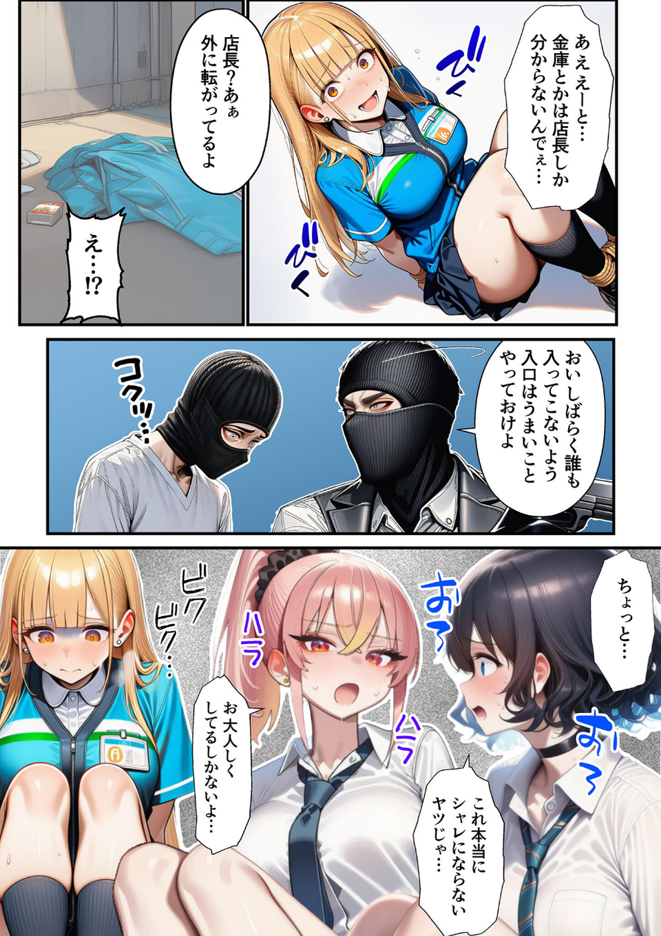 人質ライブ配信 モザイク版 13 ページ目