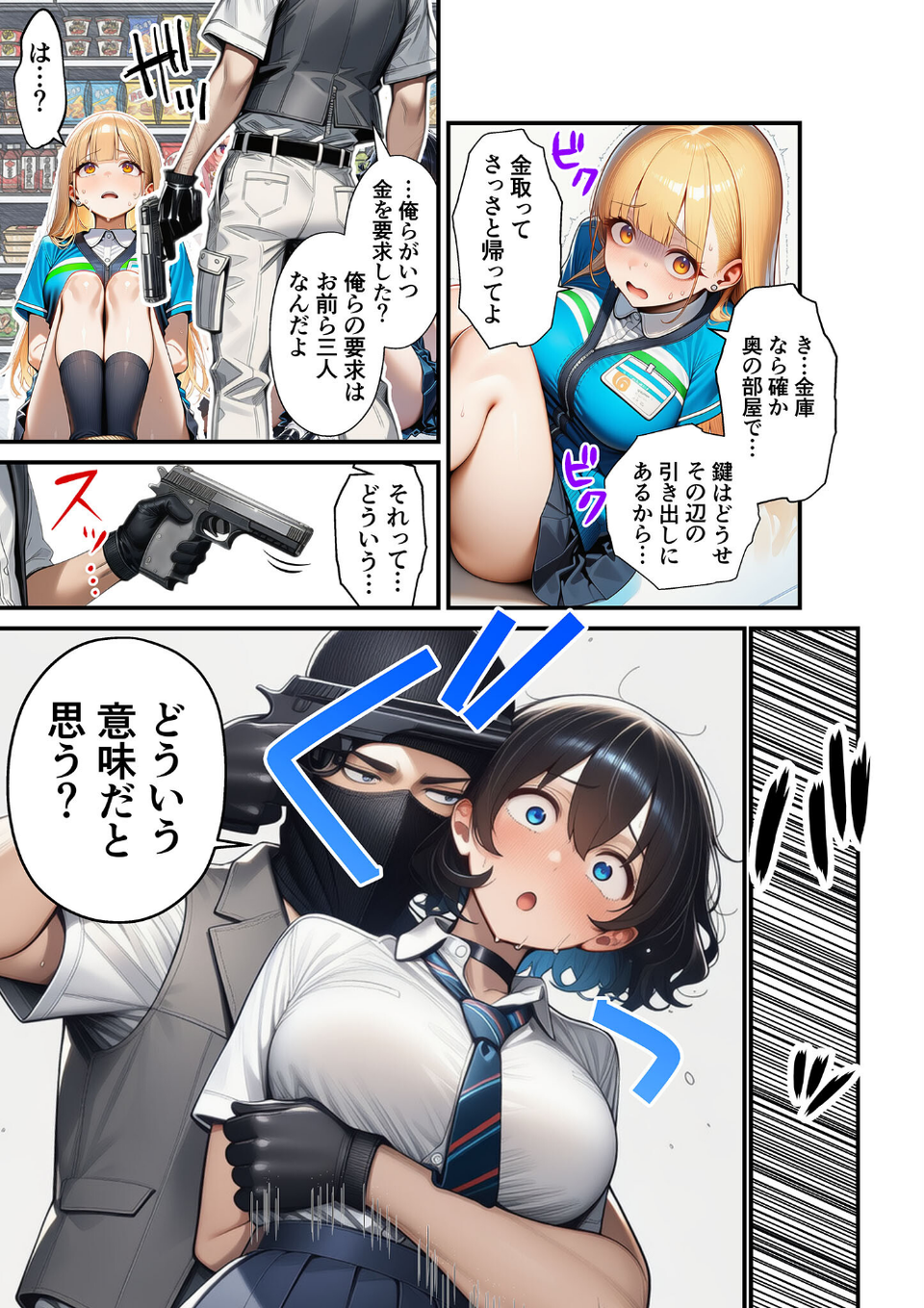 人質ライブ配信 モザイク版 14 ページ目