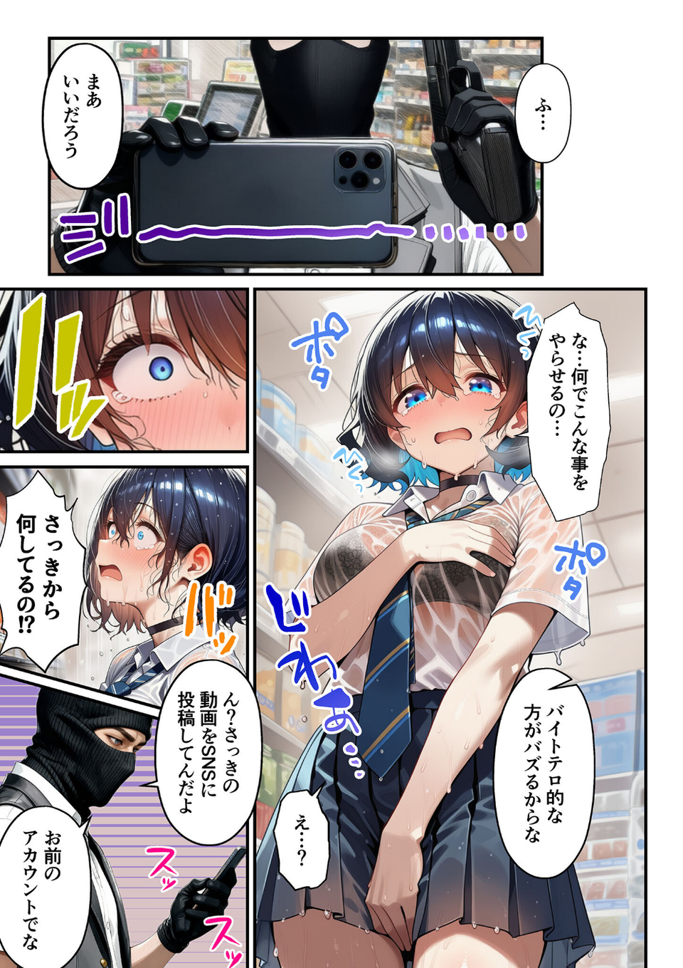 人質ライブ配信 モザイク版 17 ページ目