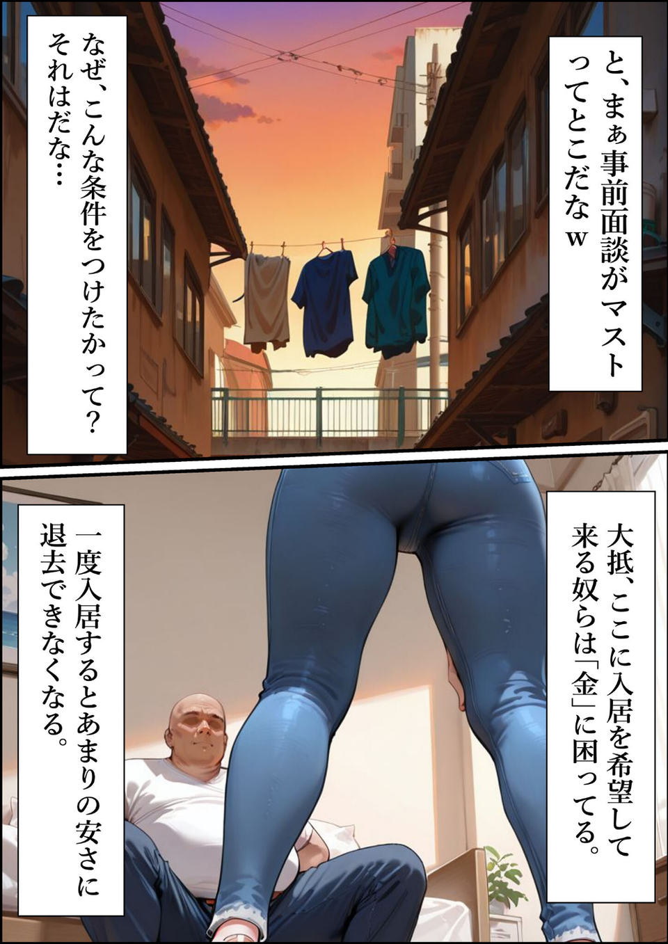 人妻限定アパート 301号室 時村文枝 〜大家のペットになった日編〜 モザイク版 7 ページ目