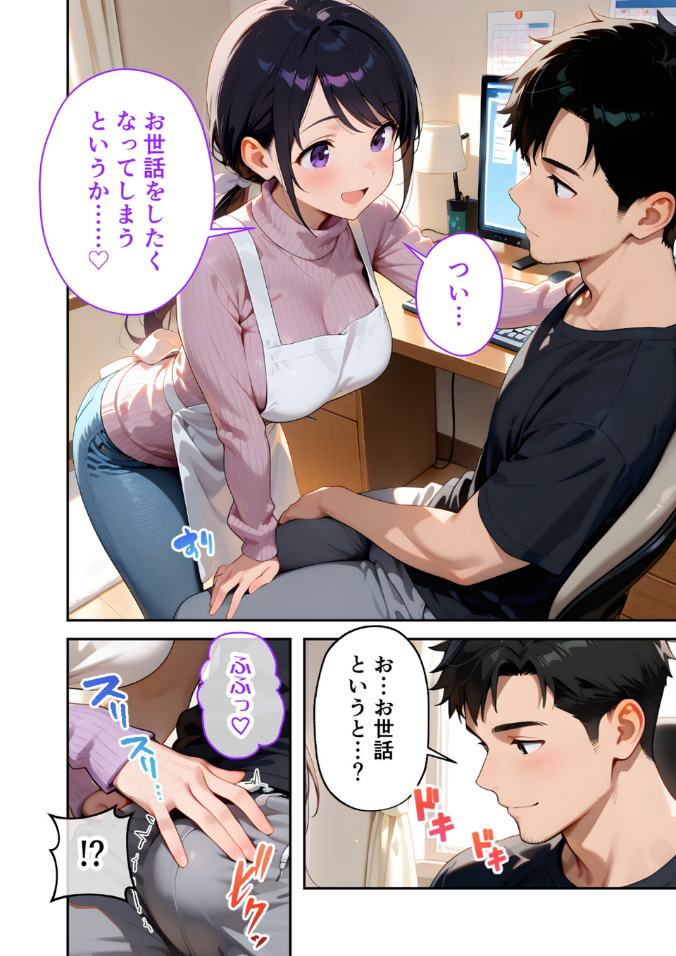 家性婦の成瀬さんは竿のお掃除までしてくれる モザイク版 18 ページ目