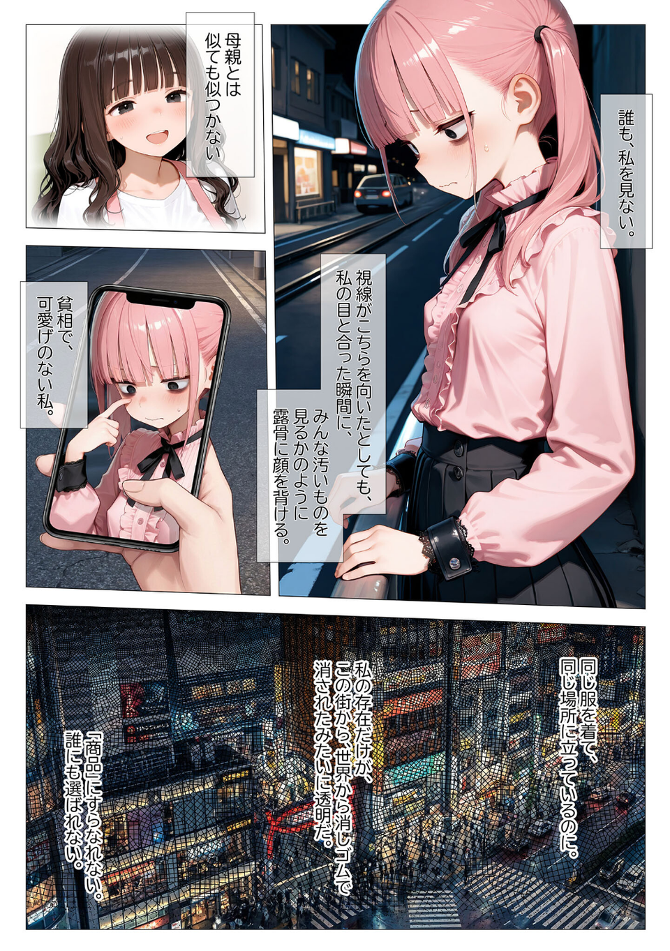 地雷系ブス、おじさんを買う。 モザイク版 5 ページ目
