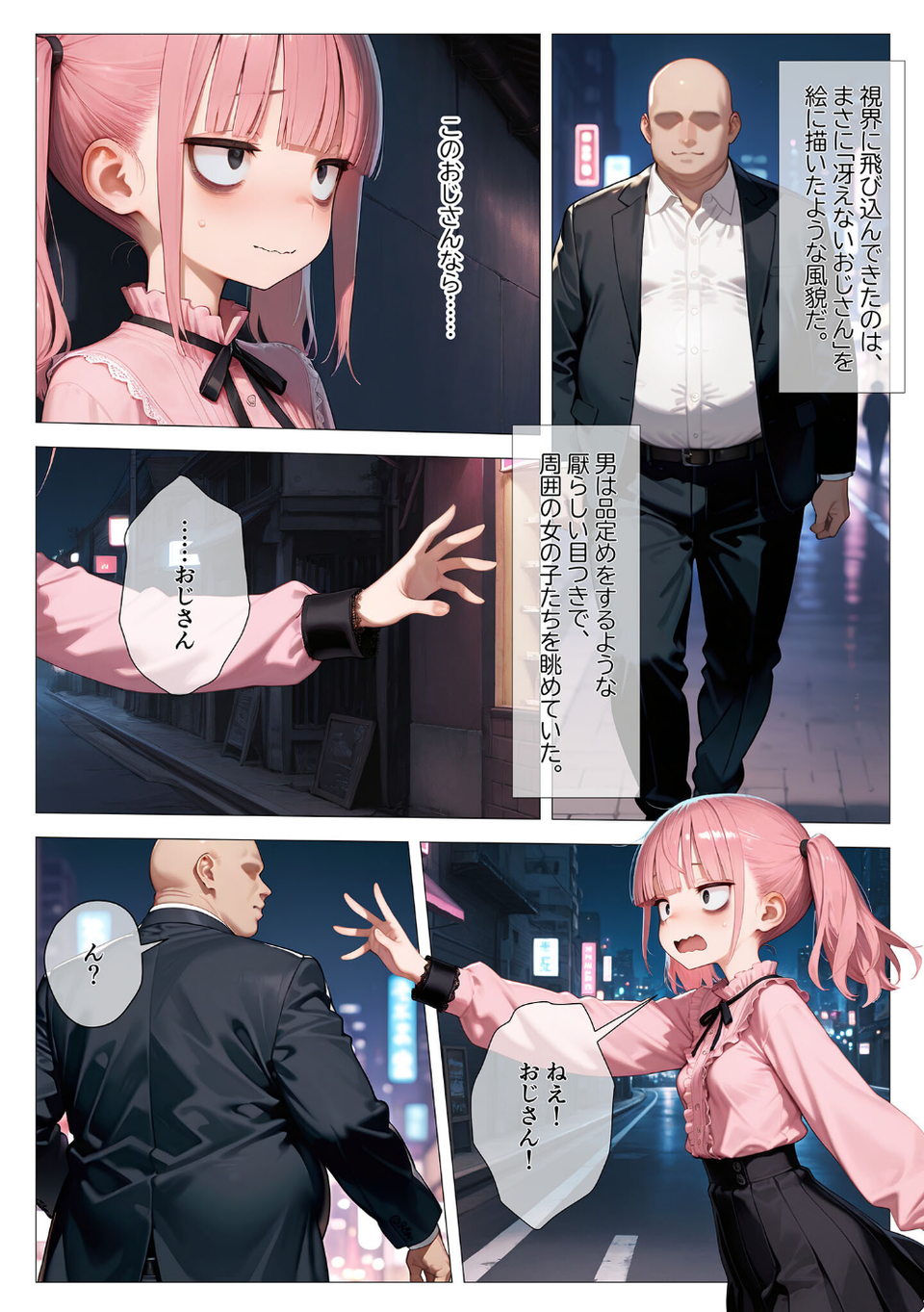 地雷系ブス、おじさんを買う。 モザイク版 7 ページ目