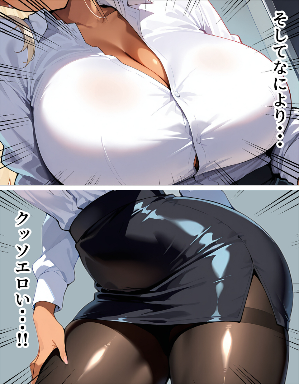 新卒の黒ギャルが「きも…」って言いながら搾精してくれる話（1） 7 ページ目