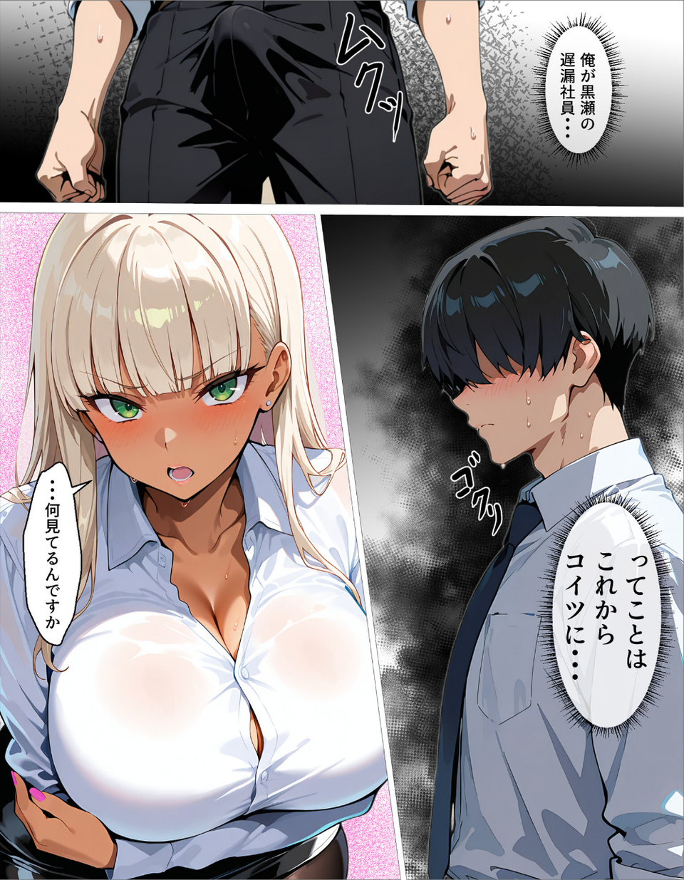 新卒の黒ギャルが「きも…」って言いながら搾精してくれる話（1） 16 ページ目