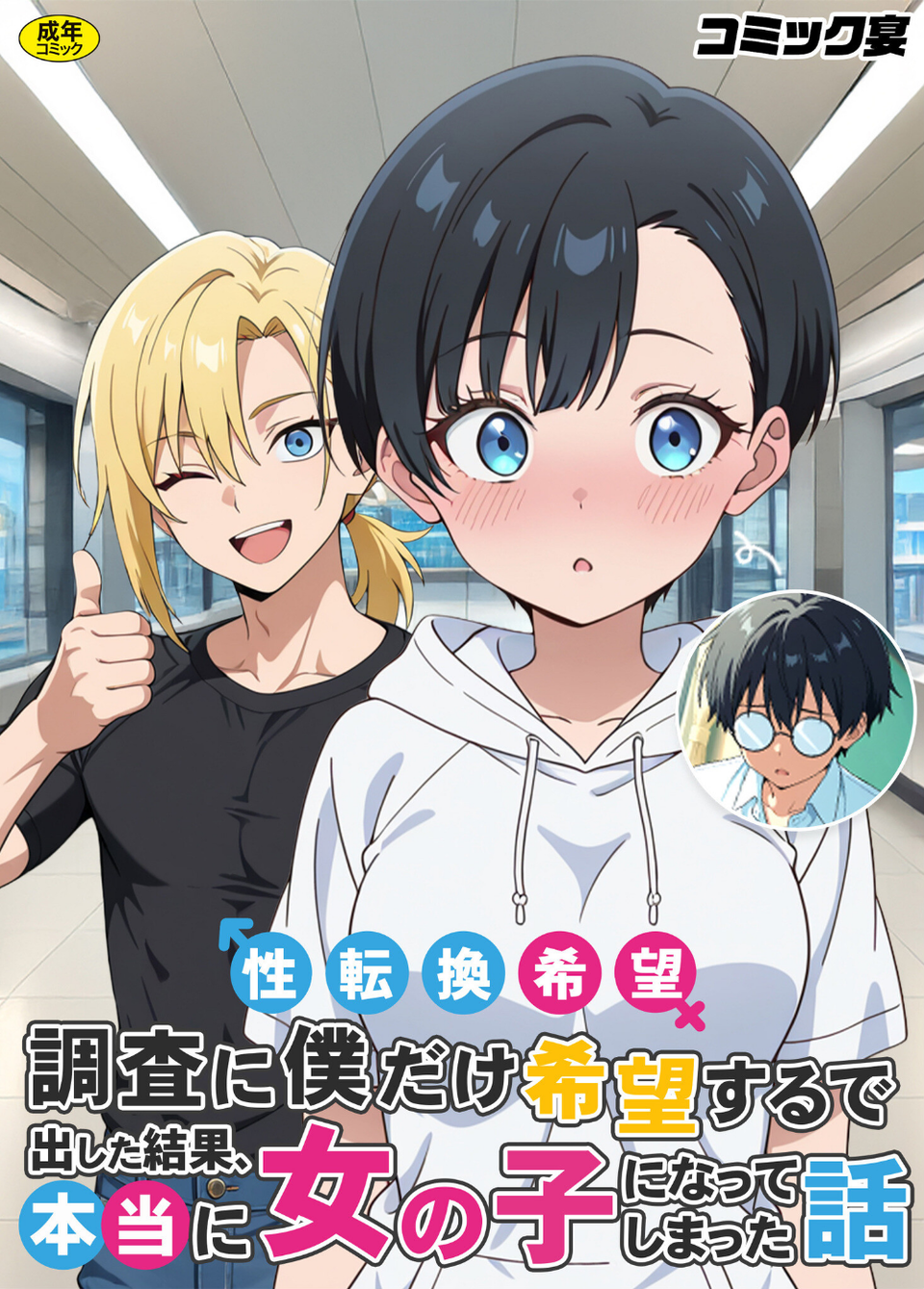 性転換希望調査に僕だけ希望するで出した結果、本当に女の子になってしまった話 1 ページ目