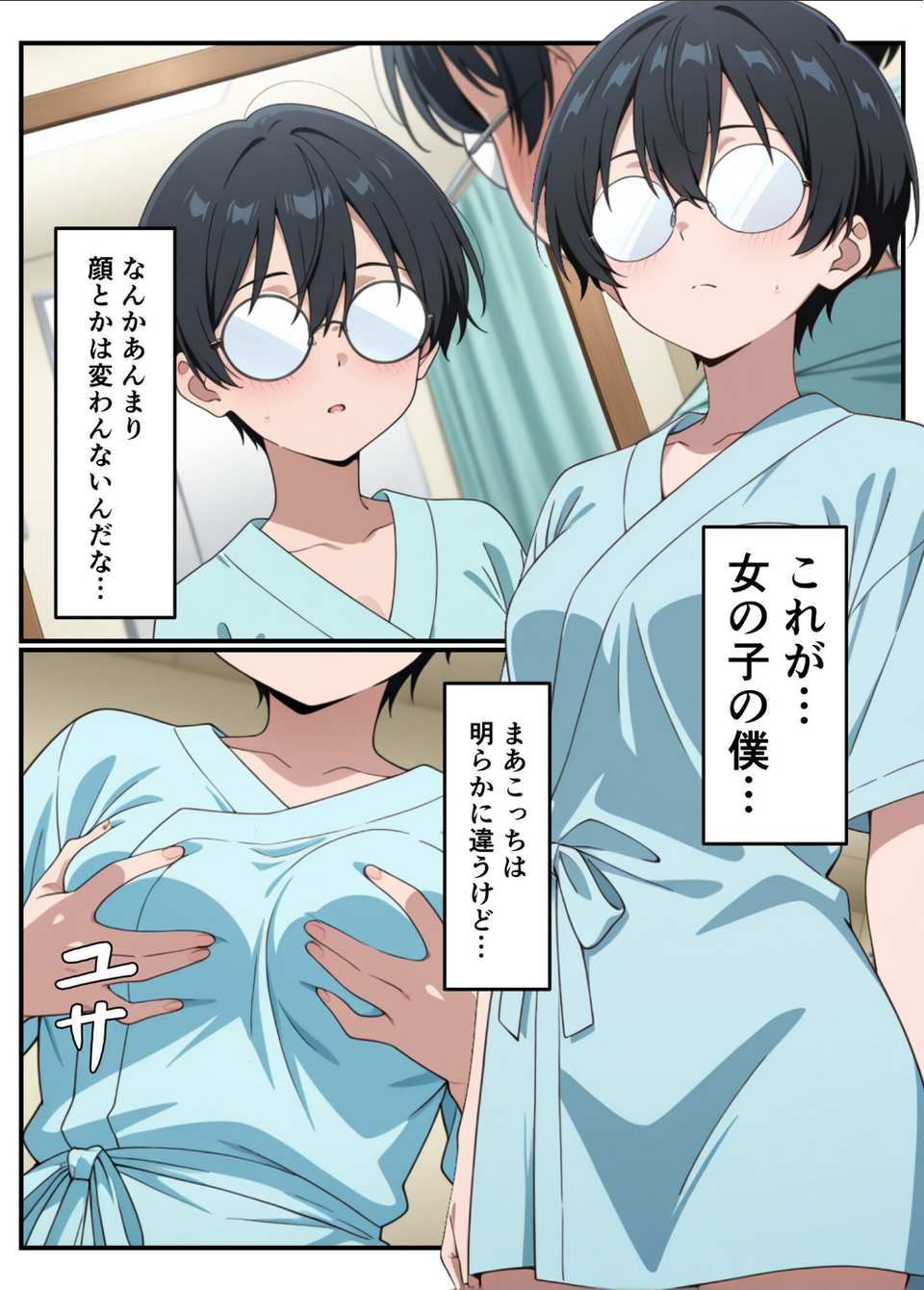 性転換希望調査に僕だけ希望するで出した結果、本当に女の子になってしまった話 6 ページ目