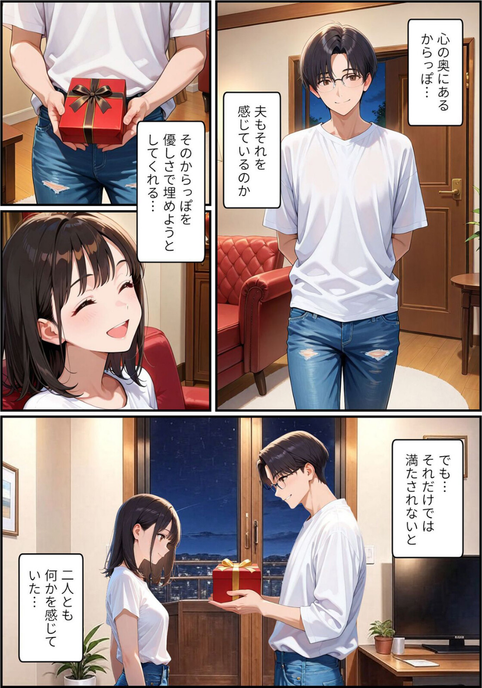 初めてのスワッピング〜色んな感情が入り乱れてすごく乱れた(単話) 4 ページ目