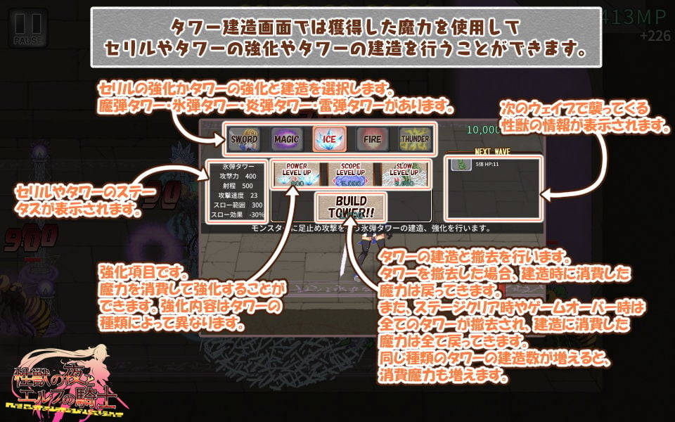 性獣の夜とエルフの騎士 3 ページ目