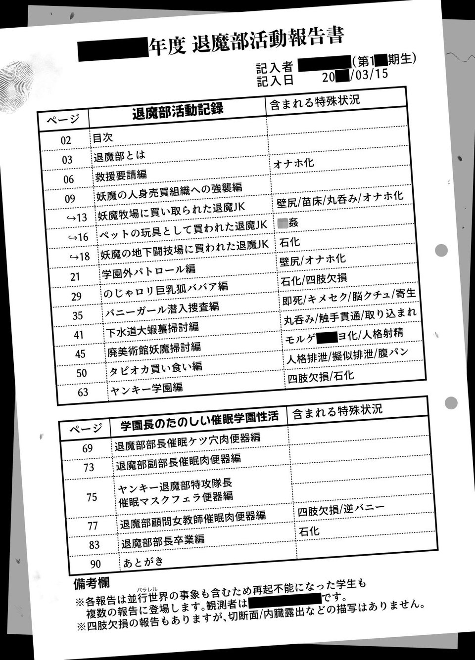 JK退魔部 Season1 1 ページ目