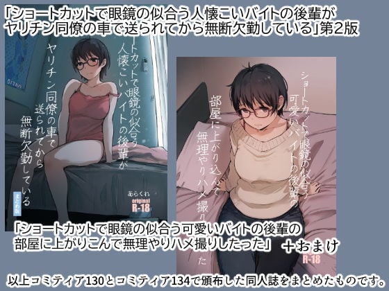 ショートカットで眼鏡の似合う人懐こいバイトの後輩がヤリチン同僚の車で送られてから無断欠勤している 5 ページ目