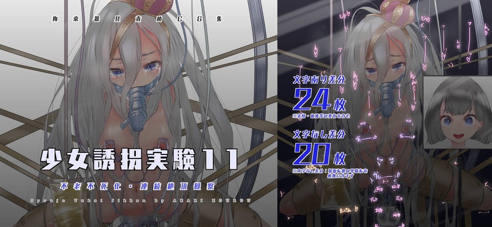 【セット販売】少女誘拐実験vol.11・12・13 子宮調教・卵管検査・連続絶頂観察・強●採尿実験編 3 ページ目